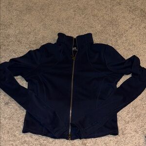 Navy Full-Zip Jacket Hollister Gilly Hicks